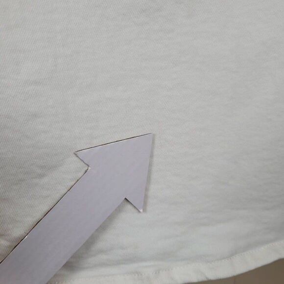 Madewell Size 33T The Tall Perfect Vintage Wide-Leg Crop Jean High Rise White - Picture 9 of 12